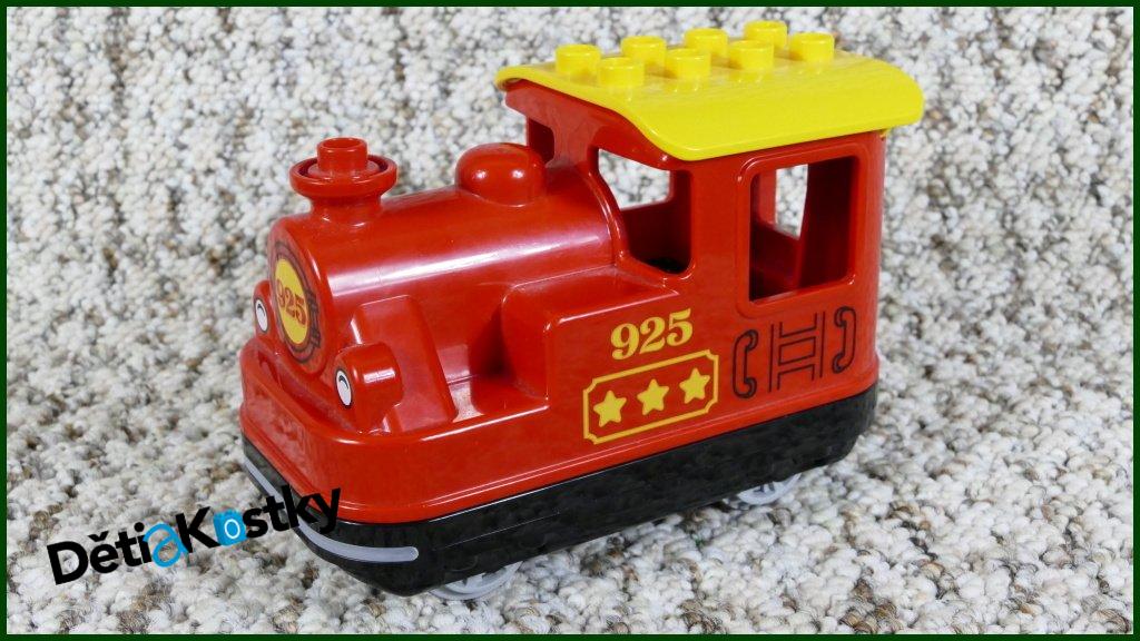 Lego® Duplo® Mašinka Červená Parní - Nový Typ