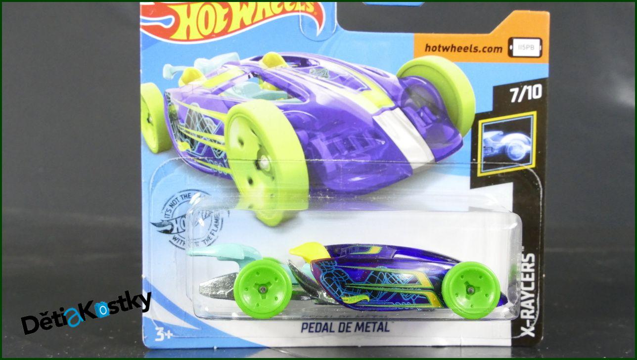Model Angličák Hot Wheels Autíčko Pedal De Metal (X-RAYCERS)