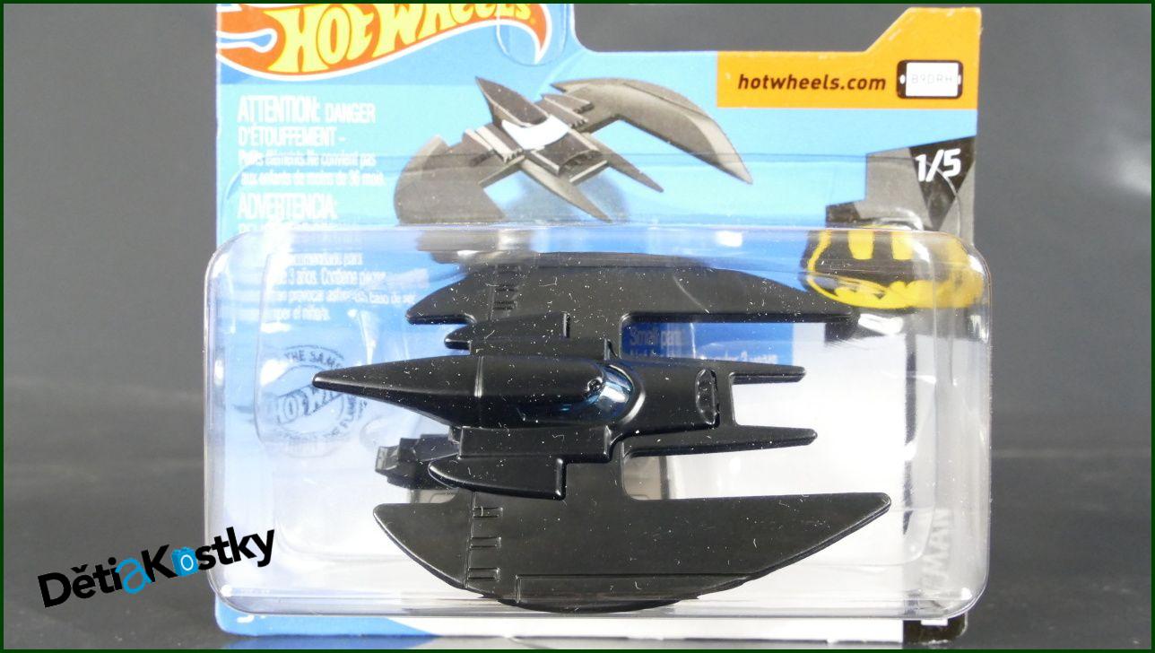 Model Angličák Hot Wheels Autíčko Batplane (BATMAN)