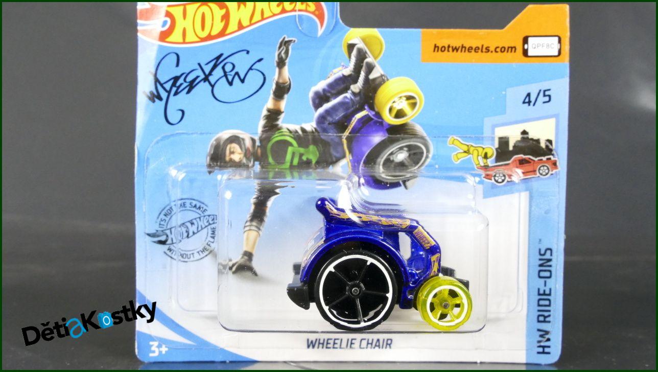 Model Angličák Hot Wheels Autíčko Wheelie Chair (HW RIDE-ONS)