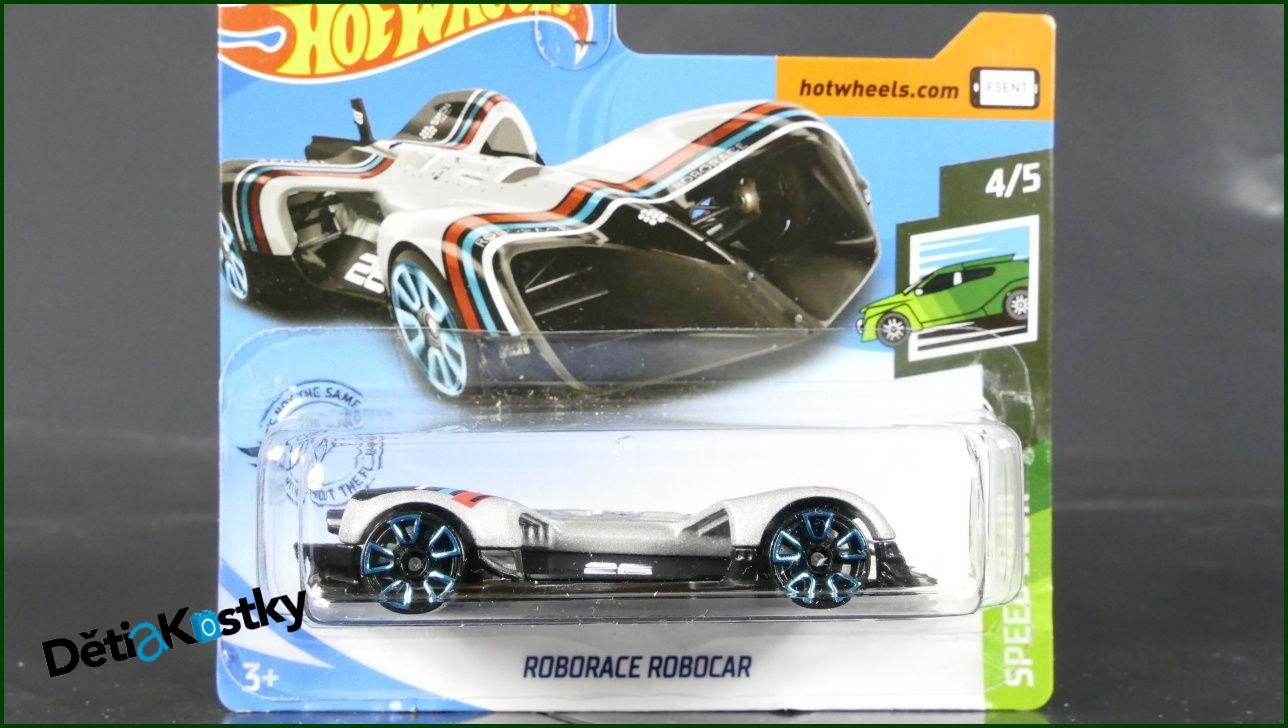 Model Angličák Hot Wheels Autíčko Roborace Robocar (SPEED BLUR)