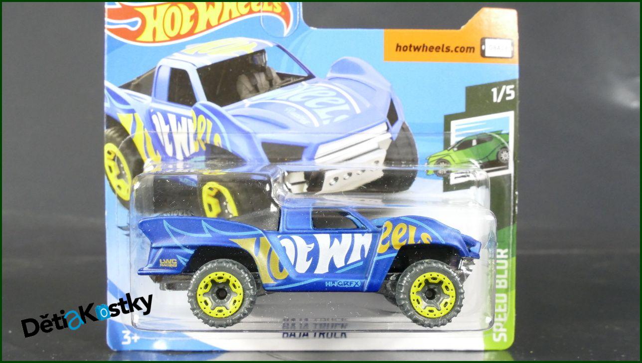 Model Angličák Hot Wheels Autíčko Baja Truck (SPEED BLUR)