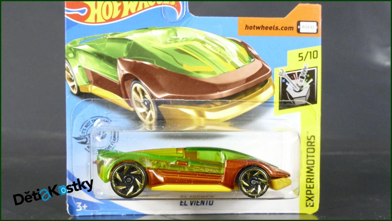 Model Angličák Hot Wheels Autíčko El Viento (EXPERIMOTORS)