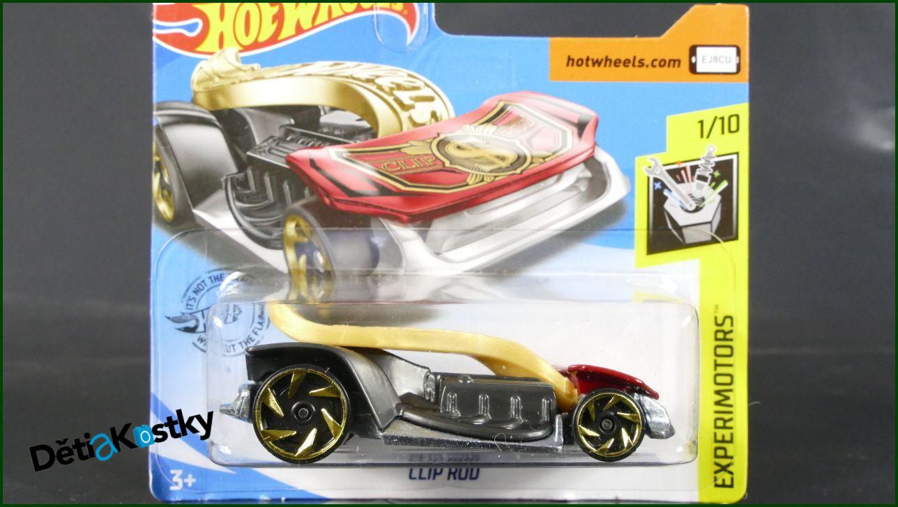 Model Angličák Hot Wheels Autíčko Clip Rod (EXPERIMOTORS)