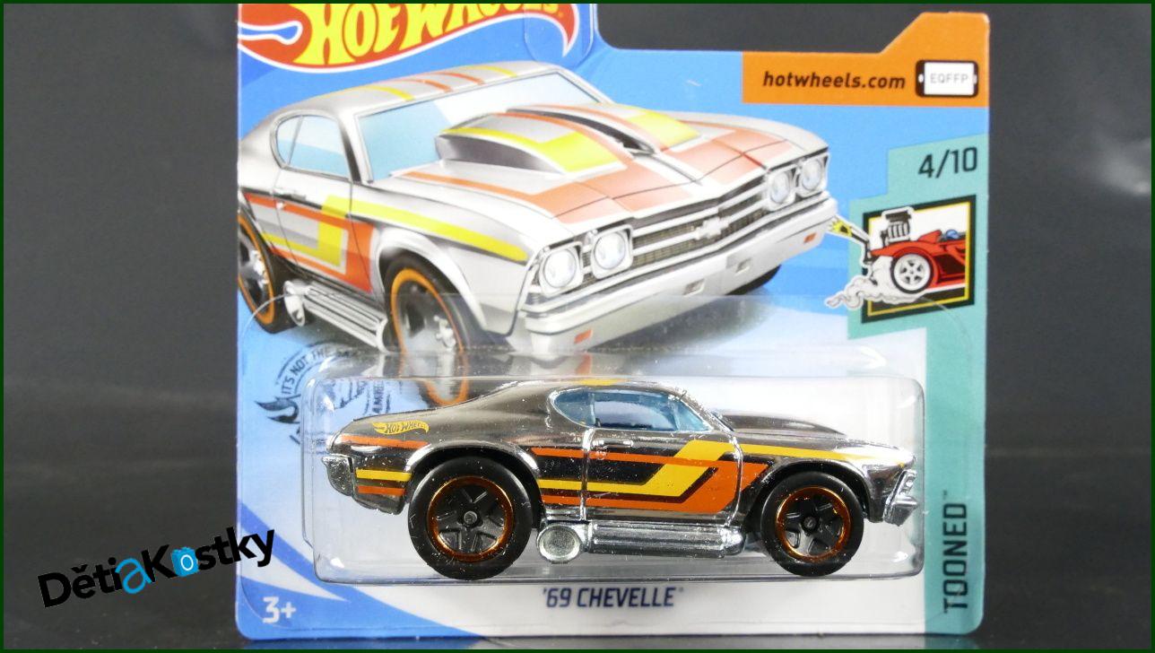 Model Angličák Hot Wheels Autíčko '69 Chevelle (TOONED)