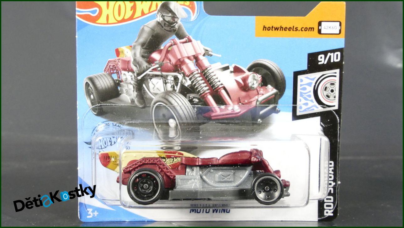Model Angličák Hot Wheels Autíčko Moto Wing (ROD SQUAD)