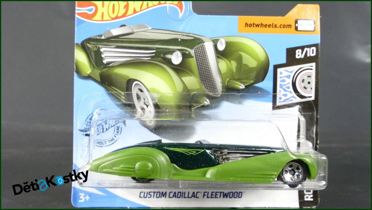 Model Angličák Hot Wheels Autíčko Custom Cadillac Fleetwood (ROD SQUAD)