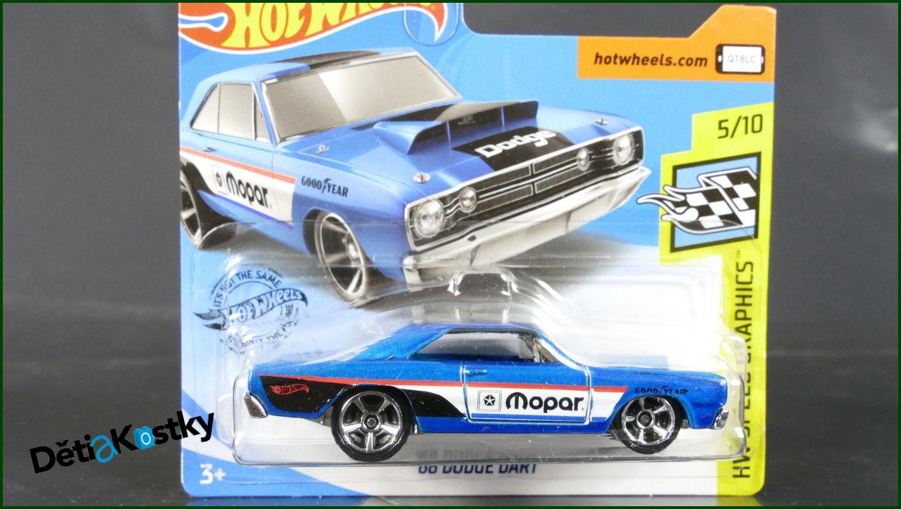 Model Angličák Hot Wheels Autíčko Dodge Dart (HW SPEED GRAPHICS)