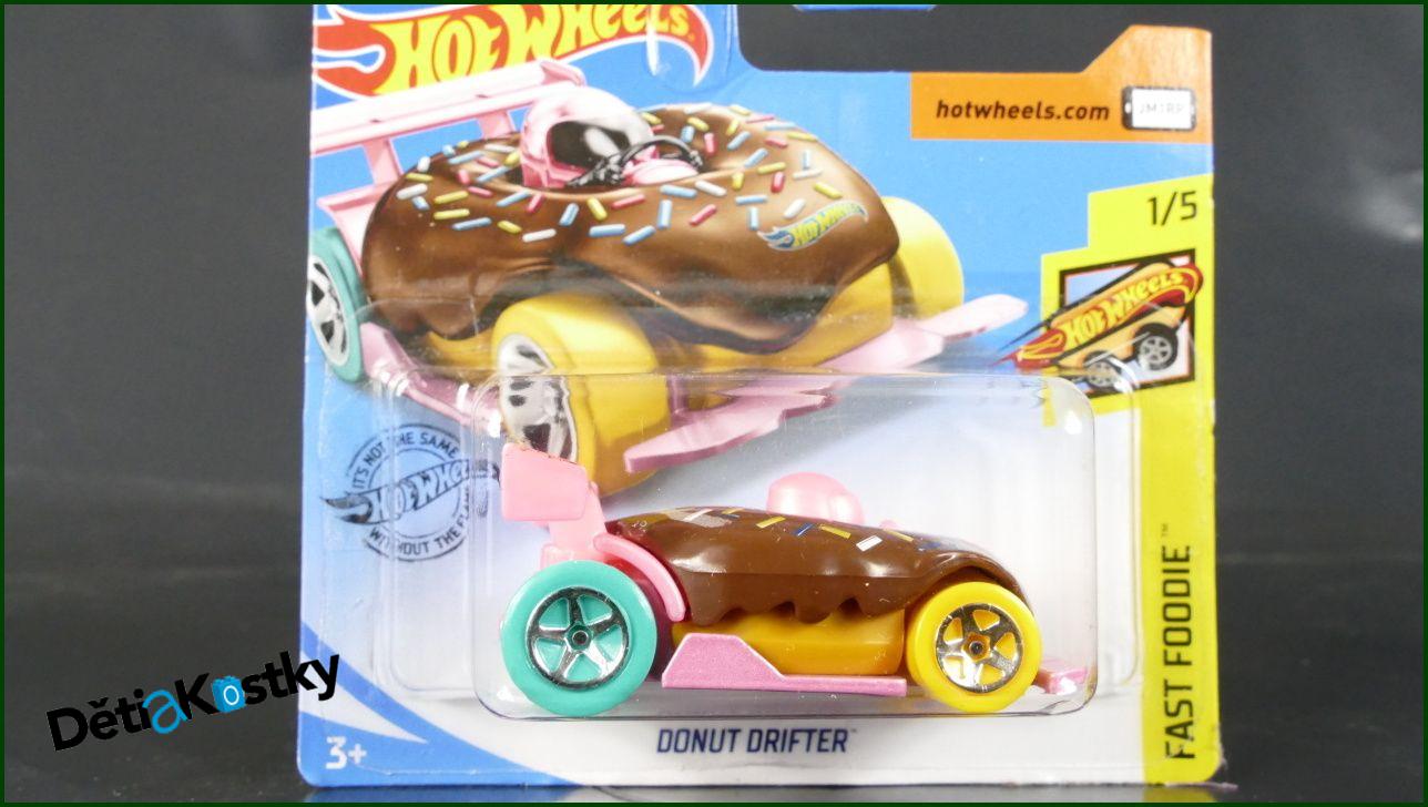 Model Angličák Hot Wheels Autíčko Donut Drifter (FAST FOODIE)