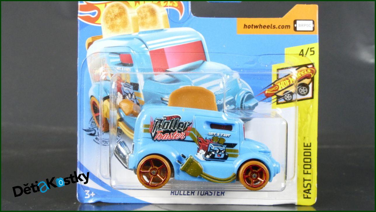 Model Angličák Hot Wheels Autíčko Roller Toaster (FAST FOODIE)