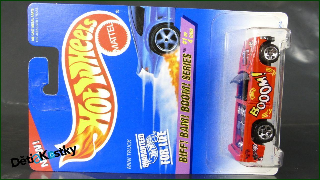 Model Angličák Hot Wheels Autíčko High-Flyin' Low-Ridin' Action (MINI TRUCK)