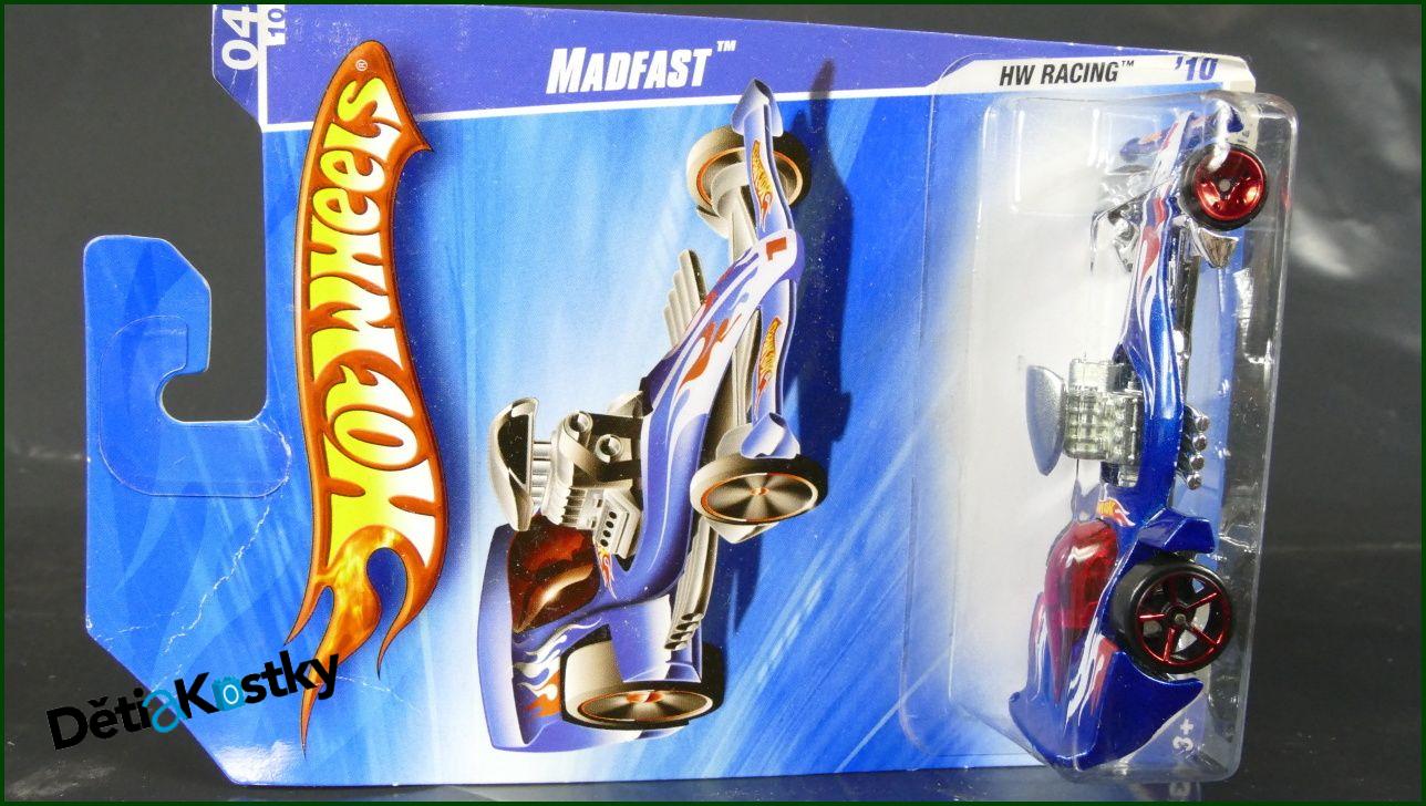 Model Angličák Hot Wheels Autíčko Madfast (HW RACING)