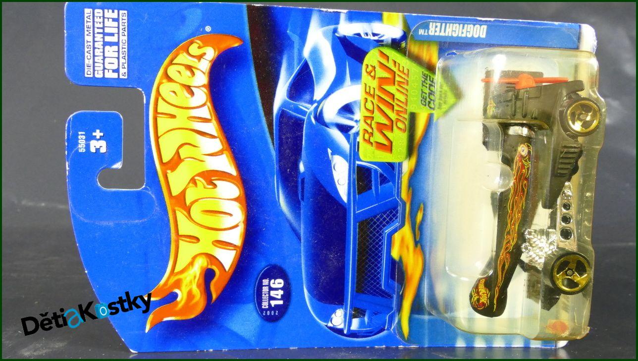 Model Angličák Hot Wheels Autíčko DogFighter - Horší Plastový Obal