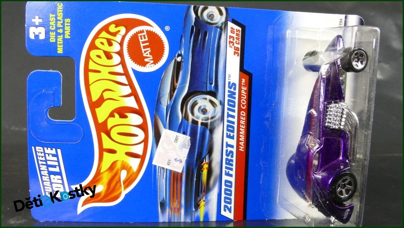 Model Angličák Hot Wheels Autíčko Hammered Coupe