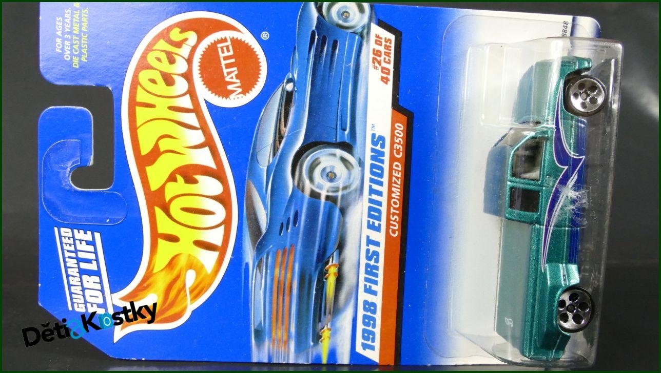 Model Angličák Hot Wheels Autíčko Customized C3500