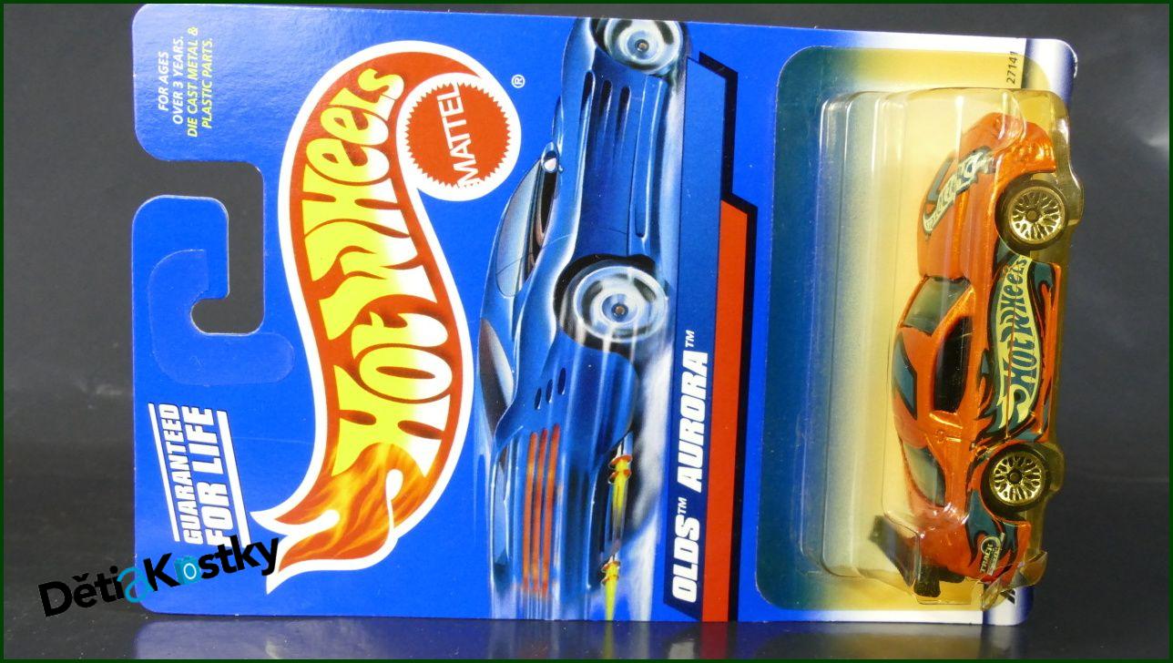 Model Angličák Hot Wheels Autíčko Olds Aurora - Horší Plastový Obal
