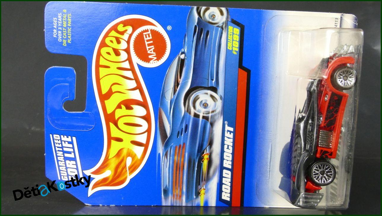 Model Angličák Hot Wheels Autíčko Road Rocket