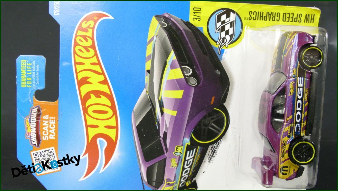 Model Angličák Hot Wheels Autíčko Dodge Charger Drift Car