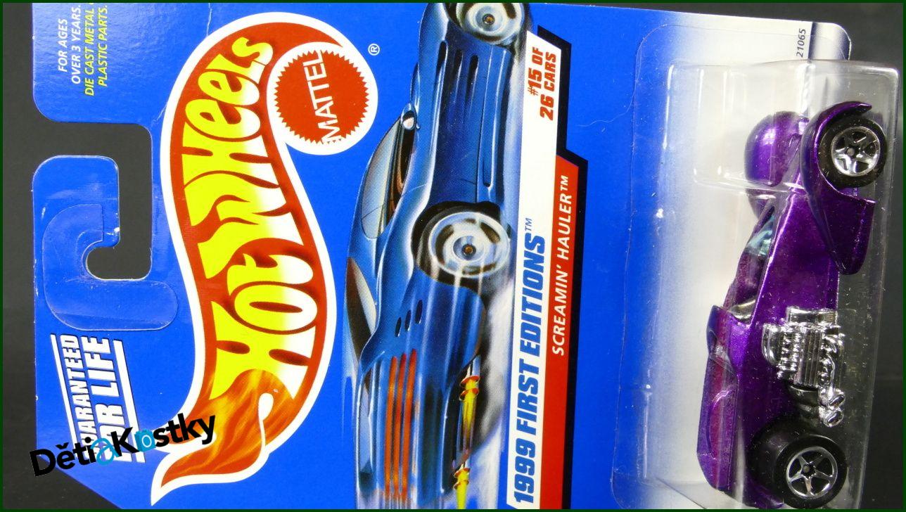 Model Angličák Hot Wheels Autíčko Screamin' Hauler
