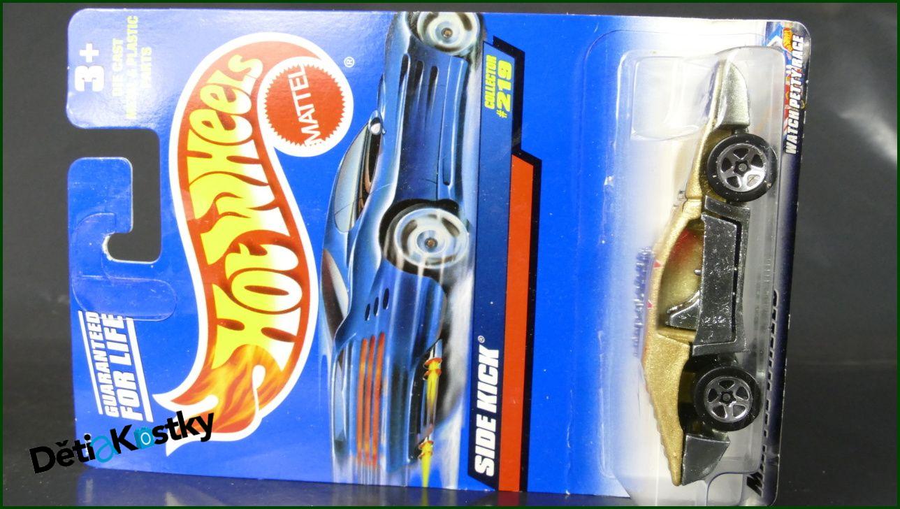 Model Angličák Hot Wheels Autíčko Side Kick