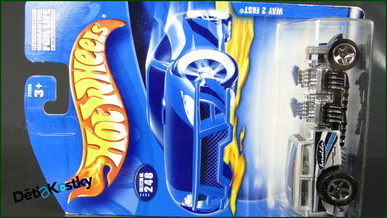 Model Angličák Hot Wheels Autíčko Way 2 Fast - Prasklý Plastový Obal