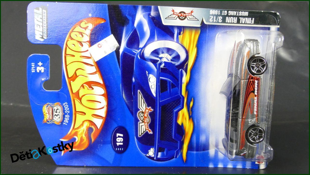 Model Angličák Hot Wheels Autíčko Mustang GT 1996