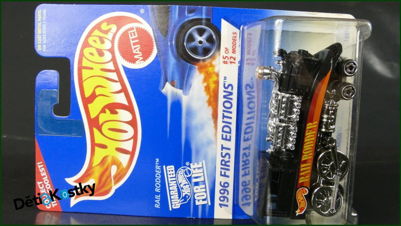 Model Angličák Hot Wheels Autíčko Rail Rodder