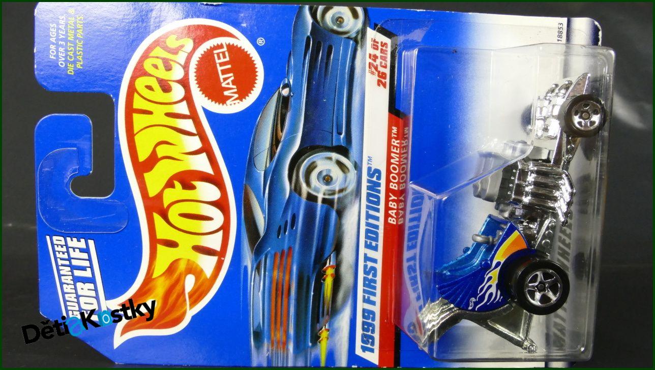 Model Angličák Hot Wheels Autíčko Baby Boomer