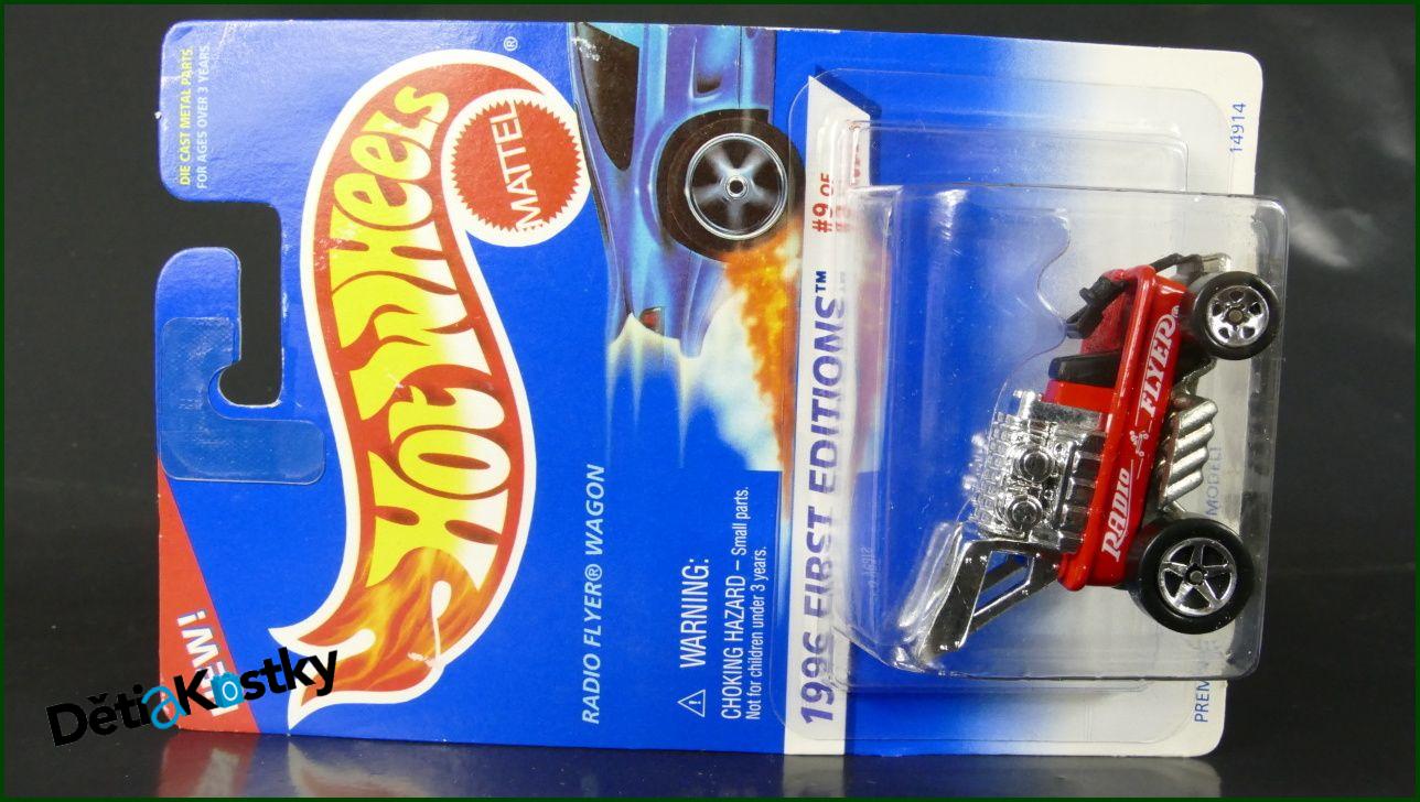 Angličák Auto Hot Wheels Autíčko Radio Flyer Wagon