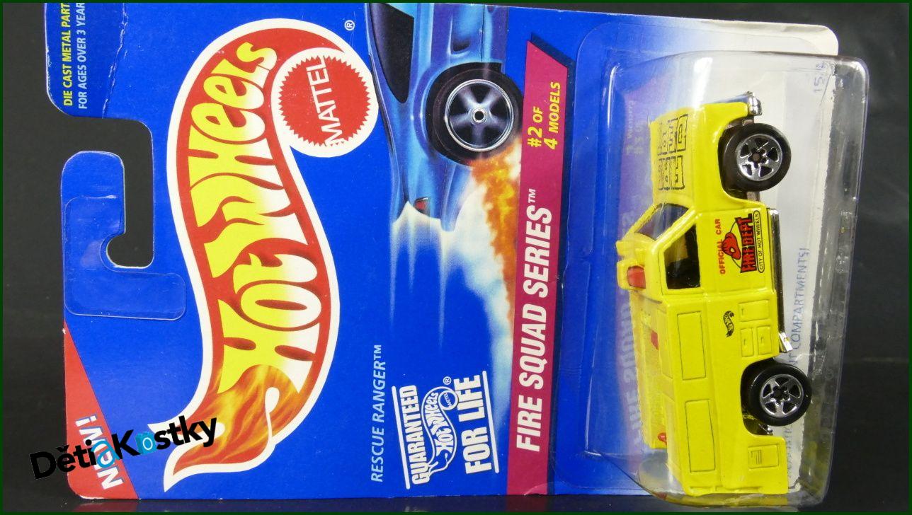 Angličák Auto Hot Wheels Autíčko Rescue Ranger