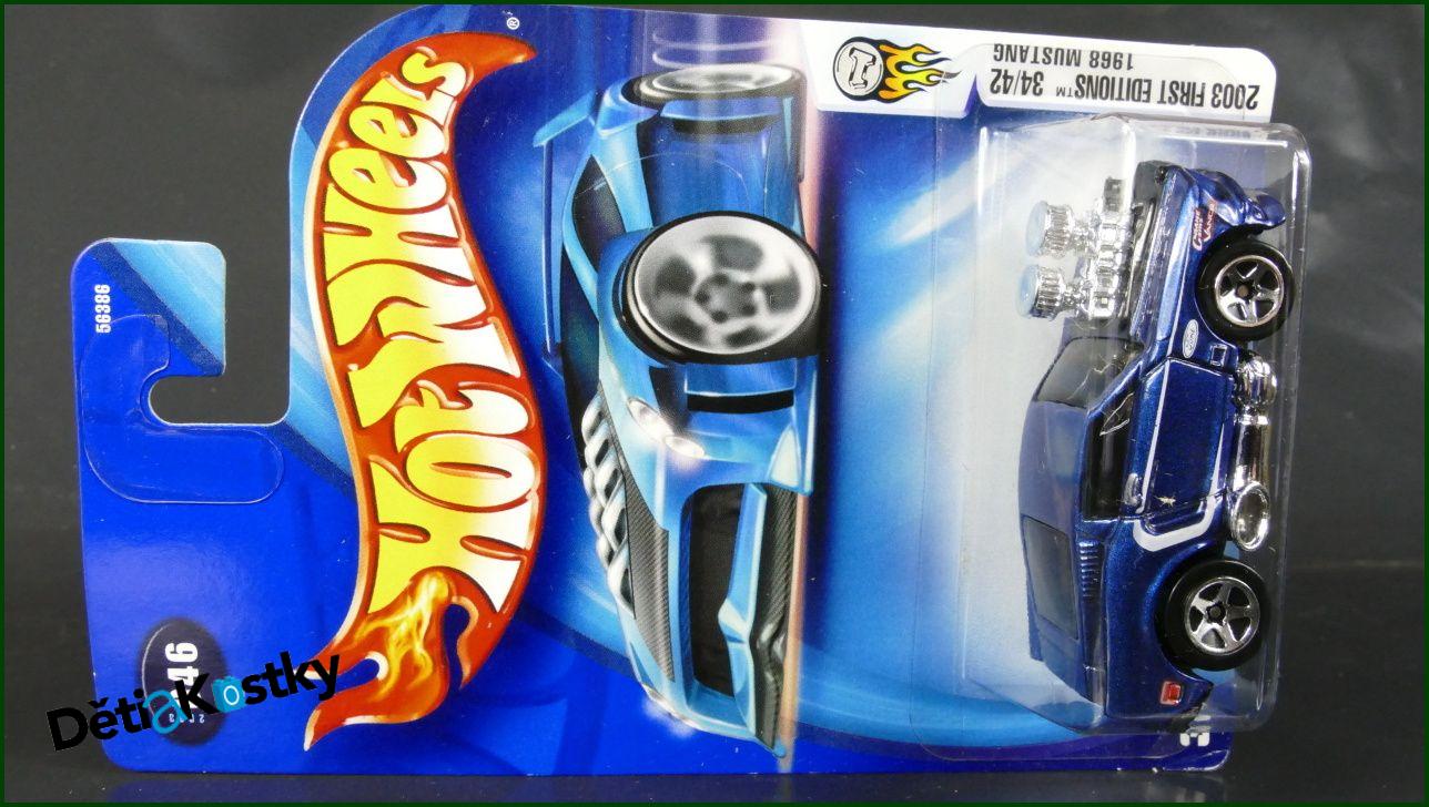 Angličák Auto Hot Wheels Autíčko 1968 Mustang