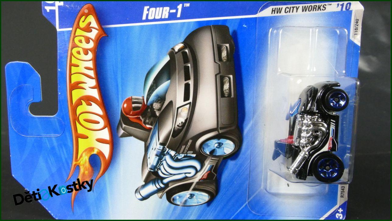 Angličák Auto Hot Wheels Autíčko Four-1
