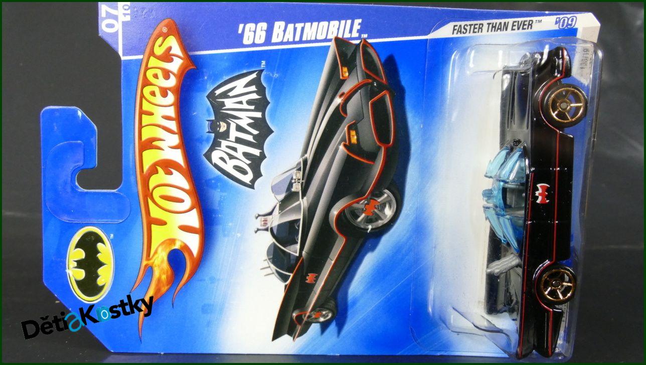 Angličák Auto Hot Wheels Autíčko '66 Batmobile