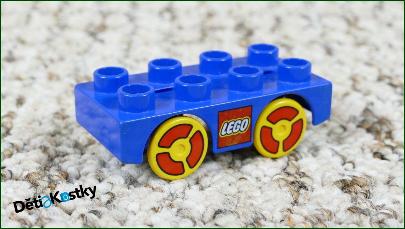 Lego® Duplo® Podvozek Malý 2x4 Modrý