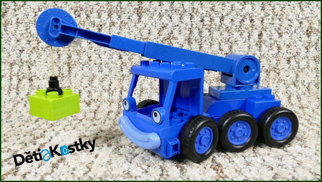 Lego® Duplo® Bořek Stavitel - Lůďa s Připojením (+Limetka Kostka)