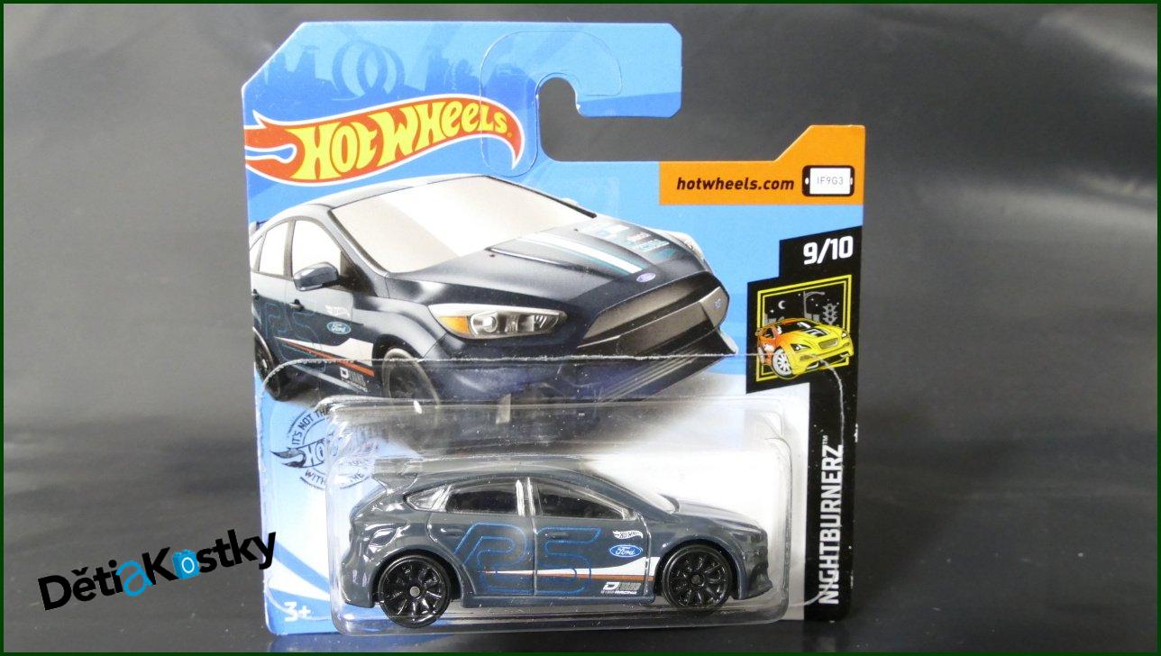 Angličák Auto Hot Wheels Autíčko Ford Focus RS (NIGHTBURNERZ)