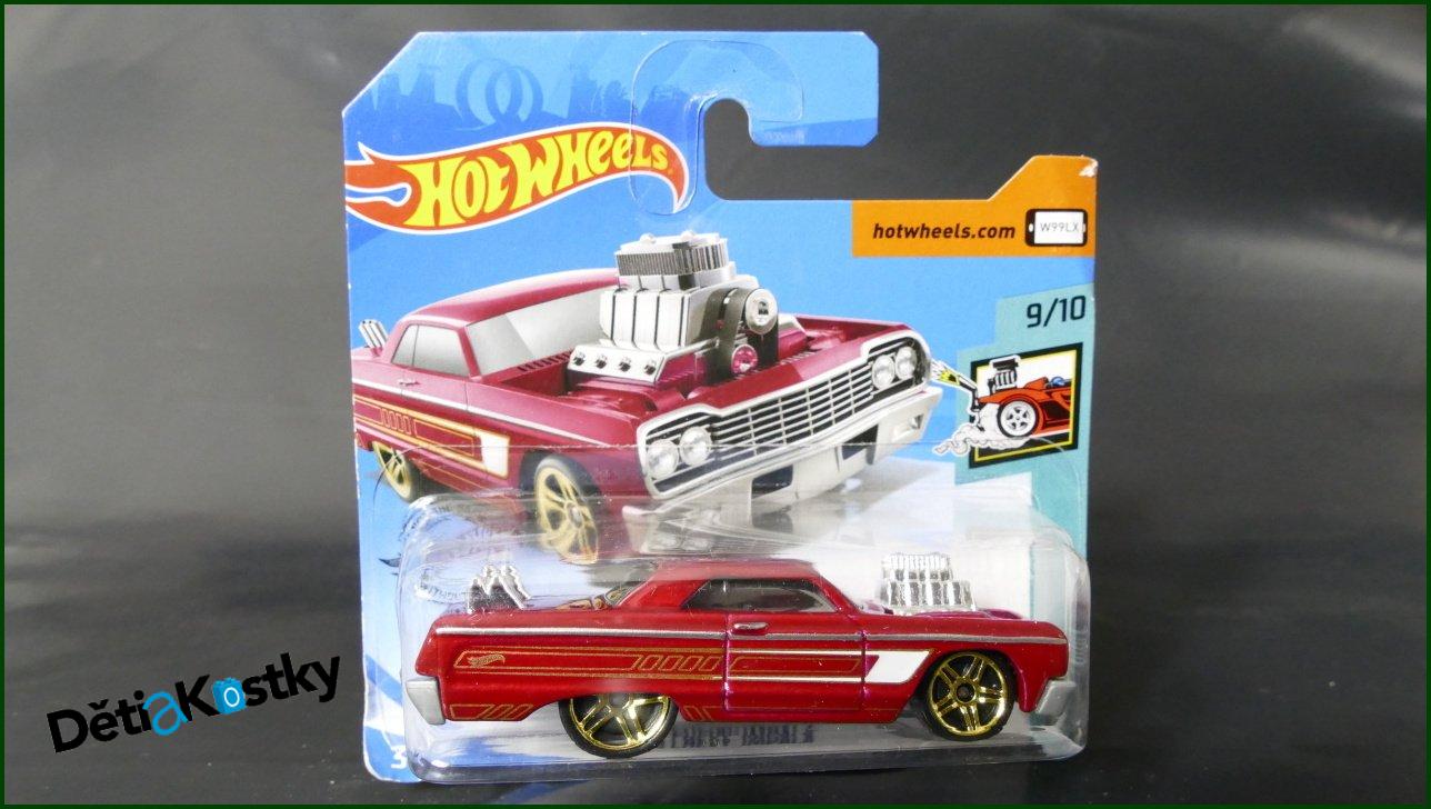 Angličák Auto Angličák Auto Hot Wheels Autíčko '64 Chevy Impala (TOONED)