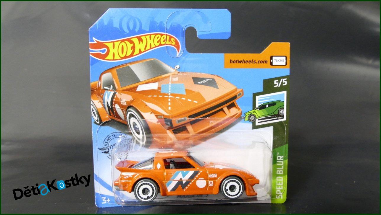 Angličák Auto Angličák Auto Hot Wheels Autíčko Mazda RX-7 (SPEED BLUR)