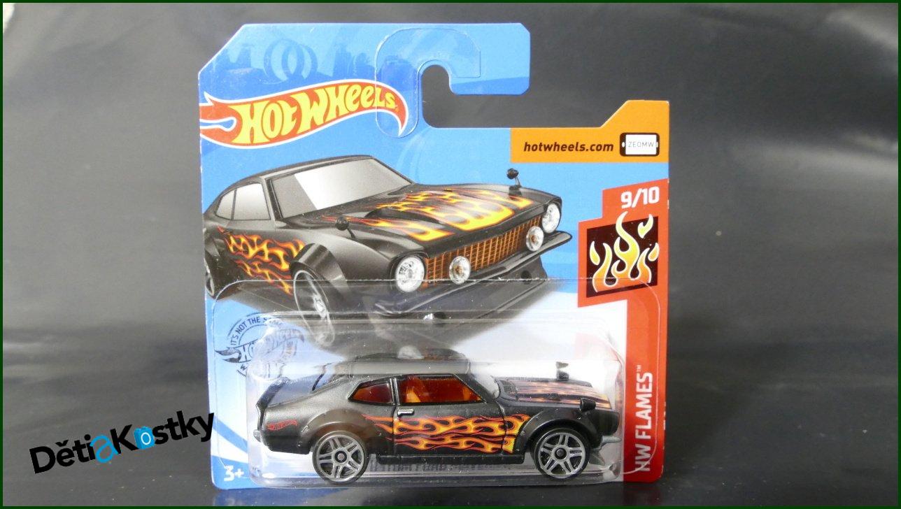 Angličák Auto Hot Wheels Autíčko Custom Ford Maverick (HW FLAMES)
