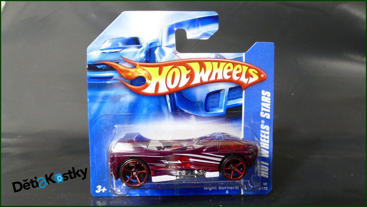 Angličák Auto Hot Wheels Autíčko Night Burner (HOT WHEELS STARS)