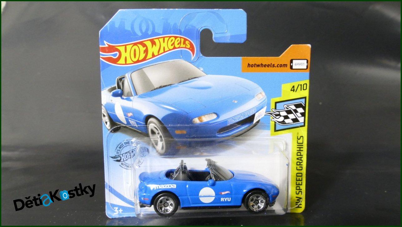 Angličák Auto Hot Wheels Autíčko '91 Mazda MX-5 Miata (HW SPEED GRAPHICS)
