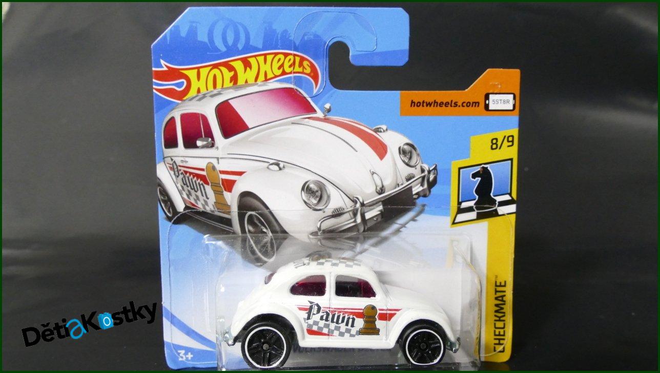 Angličák Auto Hot Wheels Volkswagen Beetle (CHECKMATE)