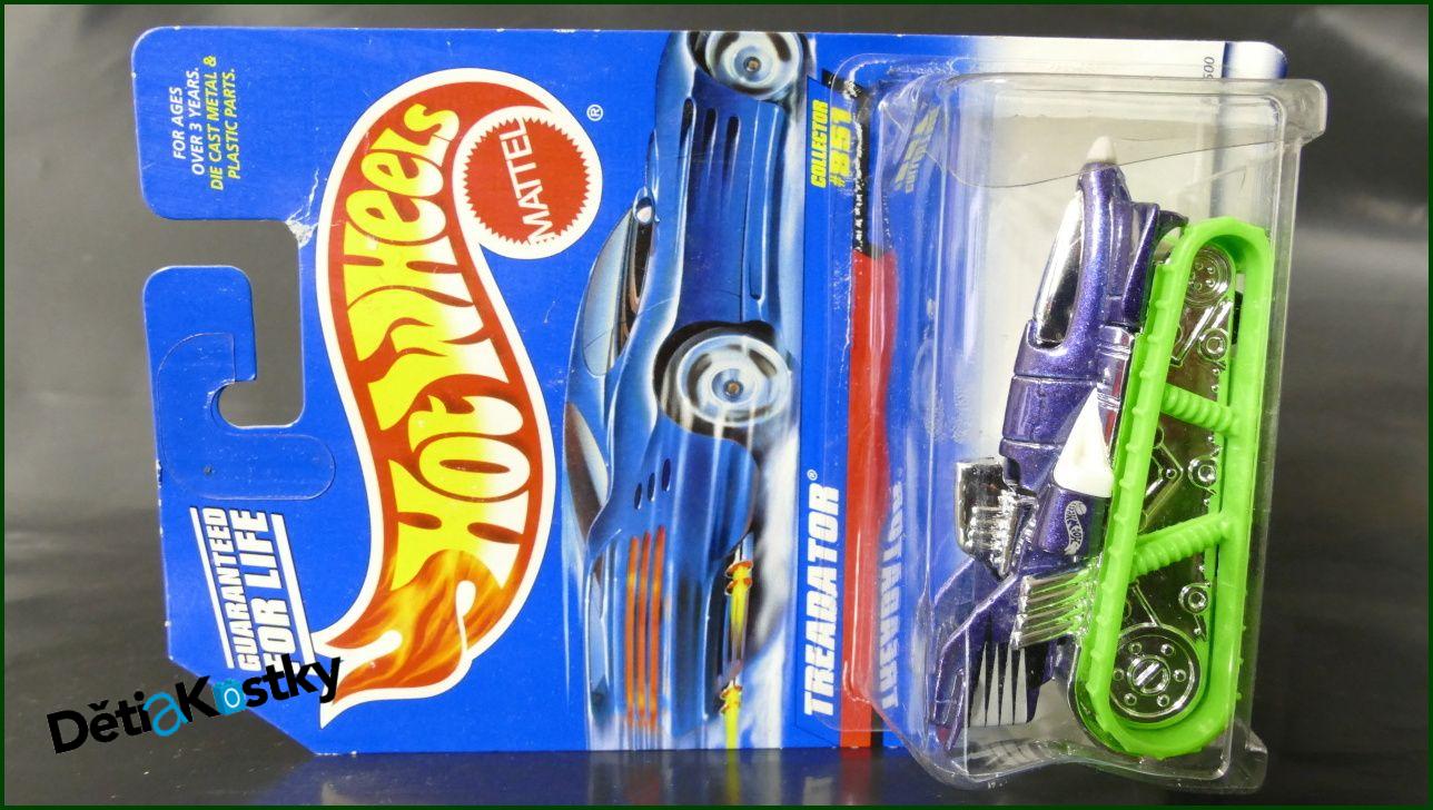 Angličák Auto Hot Wheels Treadator (MATTEL WHEELS) - Odlepený Plast