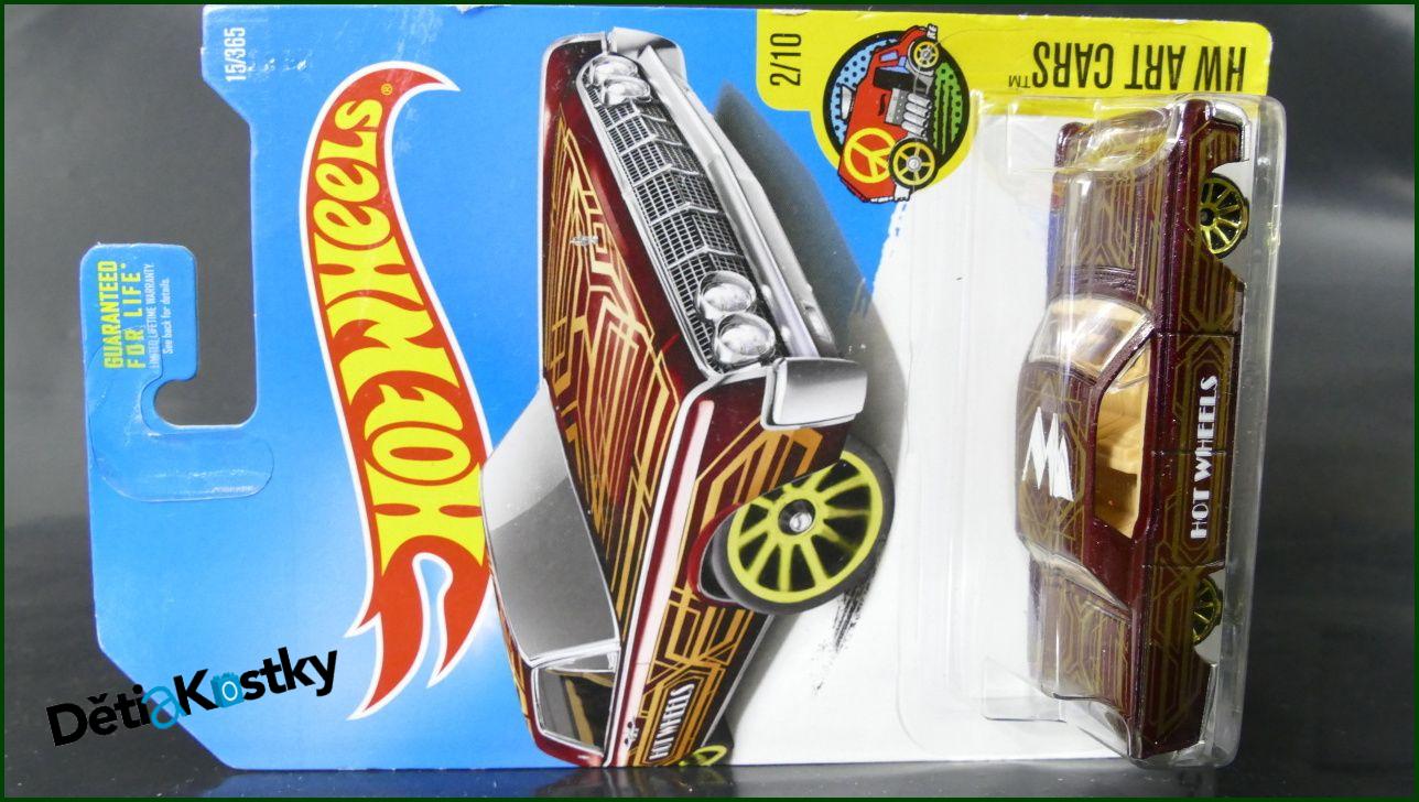 Angličák Auto Hot Wheels '64 Lincoln Continental (HW ART CARS)