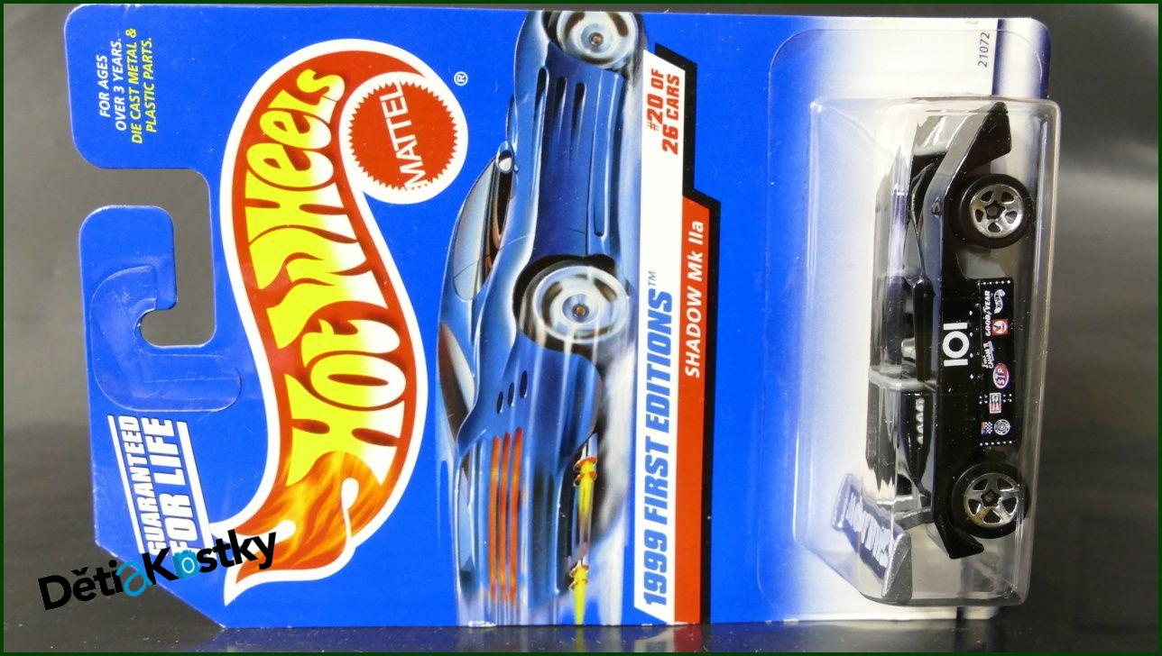 Angličák Auto Hot Wheels Shadow Mk IIa (MATTEL WHEELS)