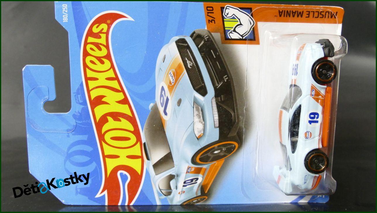 Angličák Auto Hot Wheels Custom '18 Ford Mustang GT (MUSCLE MANIA)