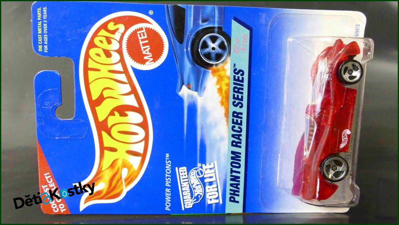 Angličák Auto Hot Wheels Power Pistons (PHANTOM RACER SERIES)