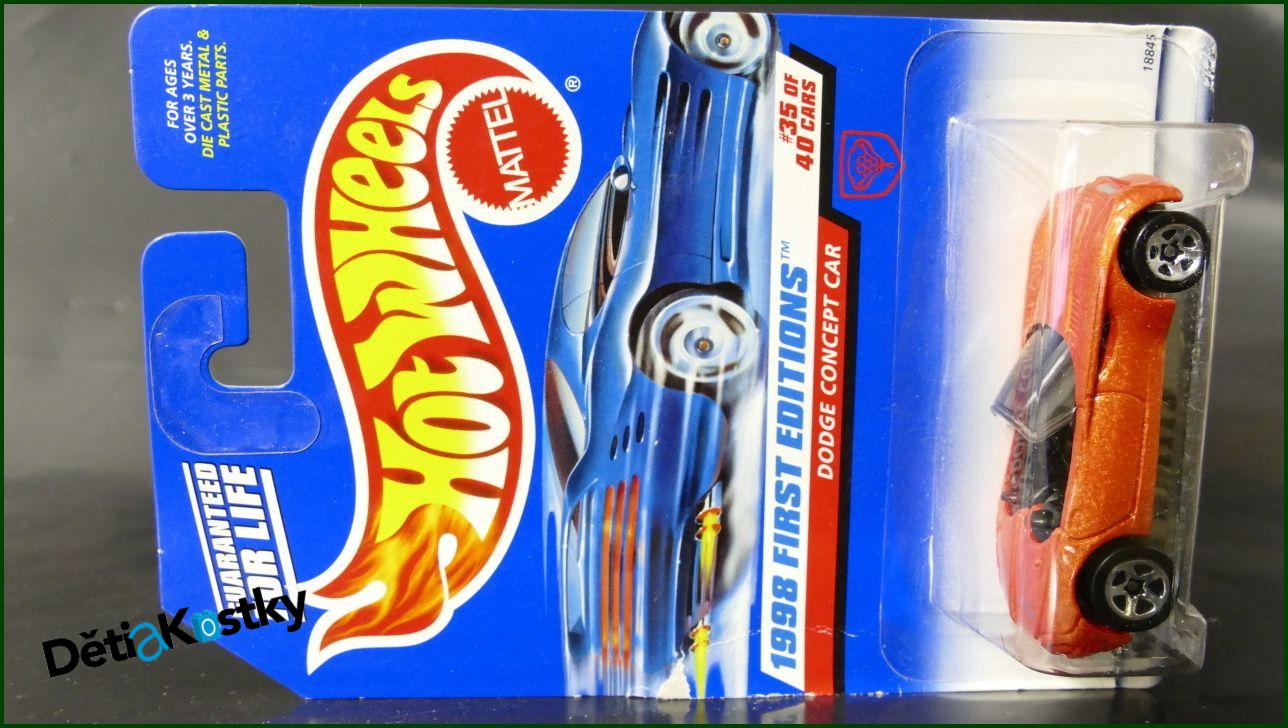 Angličák Auto Hot Wheels Dodge Concept Car (MATTEL WHEELS)