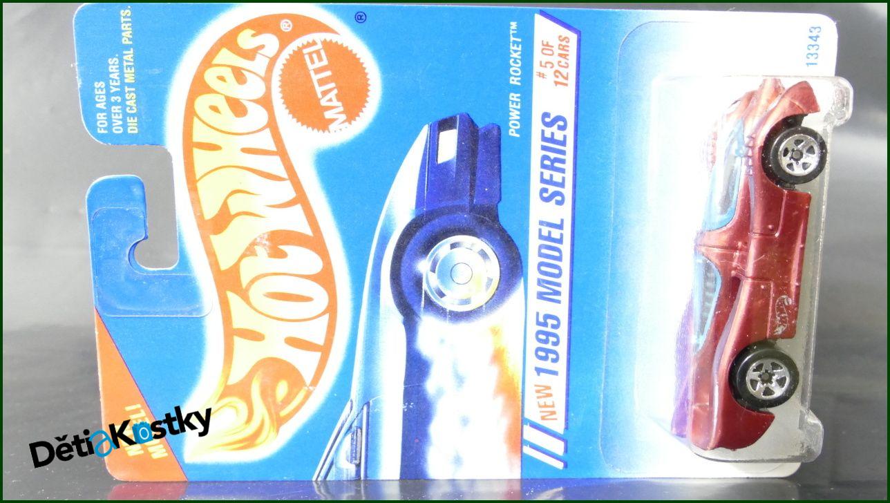 Angličák Auto Hot Wheels Power Rocket (1995 MODEL SERIES)