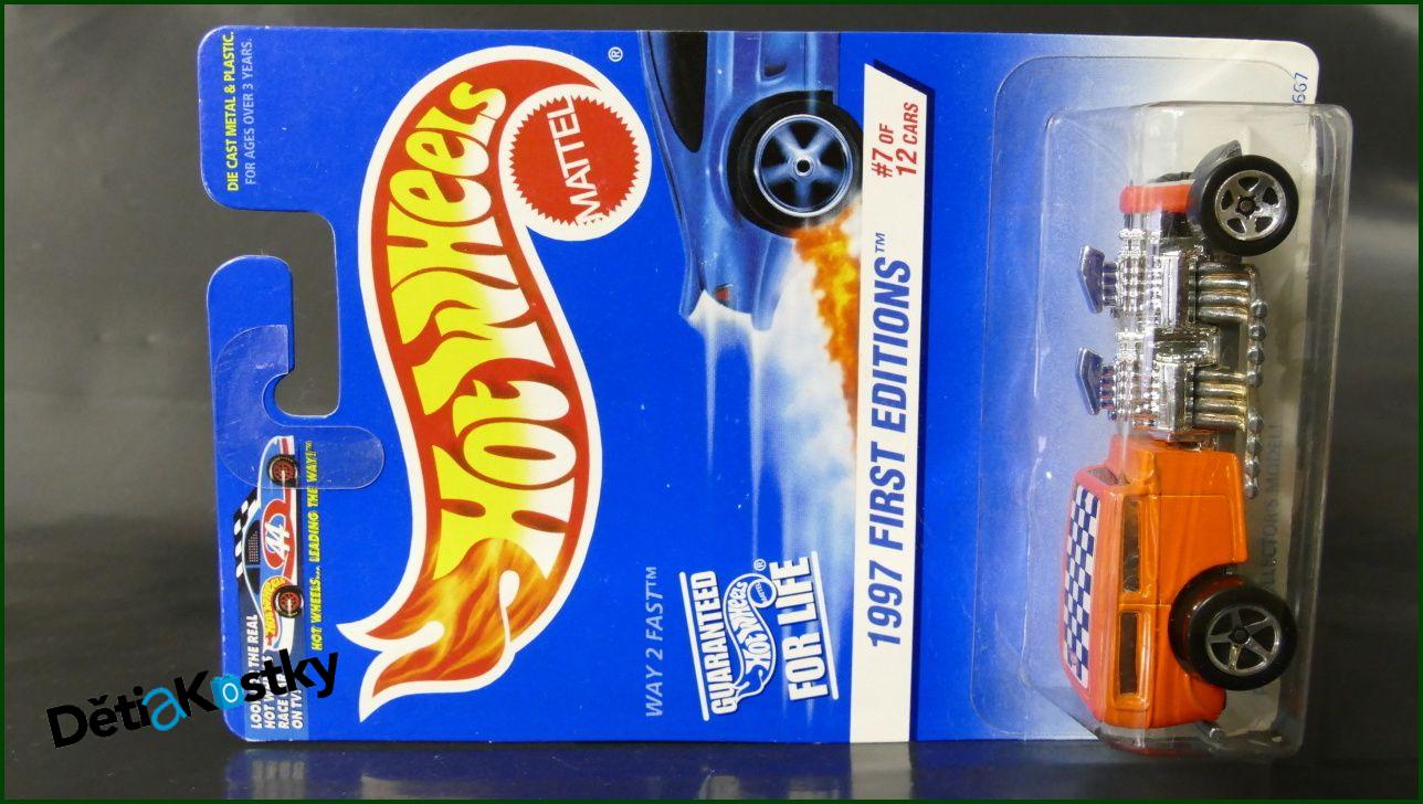 Angličák Auto Hot Wheels Way 2 Fast (1997 FIRST EDITIONS)